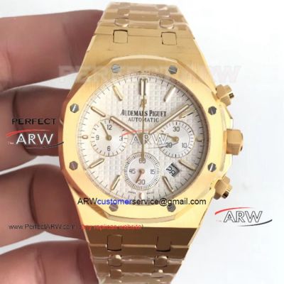 Perfect Audemars Piguet Royal Oak Yellow Gold Swiss 7750 41mm Replica Watches